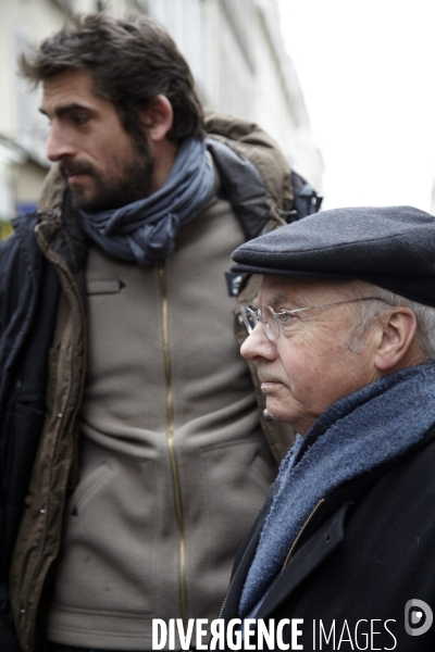 Marche pour l application de la Loi de réquisition (loi DALO).