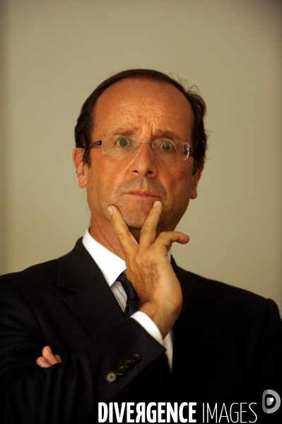 Francois hollande a cahors, tulle et a la fete de la rose de clergoux