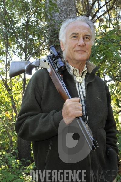 Bernard Baudin, President de la Federation Nationale des Chasseurs
