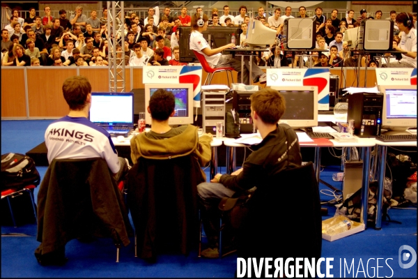 Salon du Gaming et ESWC à Paris. 7 juillet 2007.