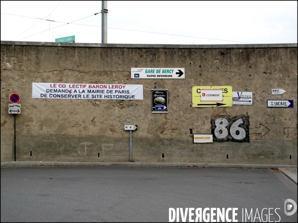 Ancienne Gare de Bercy - Rapée inférieure. Août 2011.