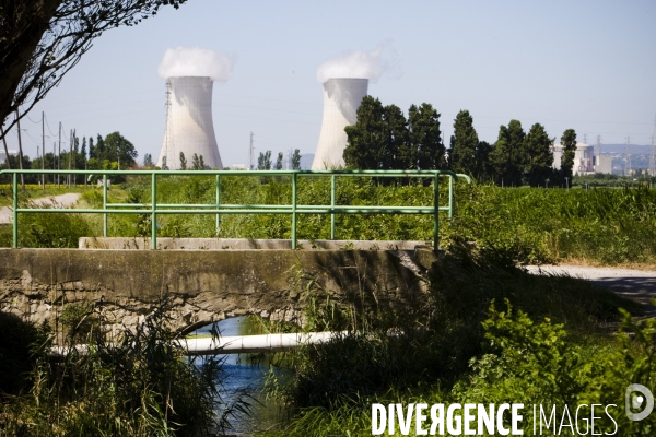 Les riverains de la centrale nucleaire de Tricastin