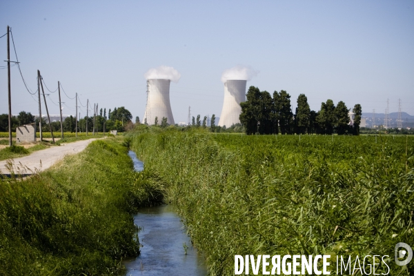 Les riverains de la centrale nucleaire de Tricastin