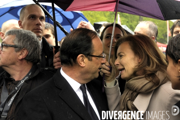 Francois hollande au printemps de bourges