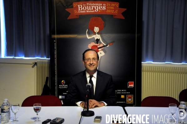 Francois hollande au printemps de bourges