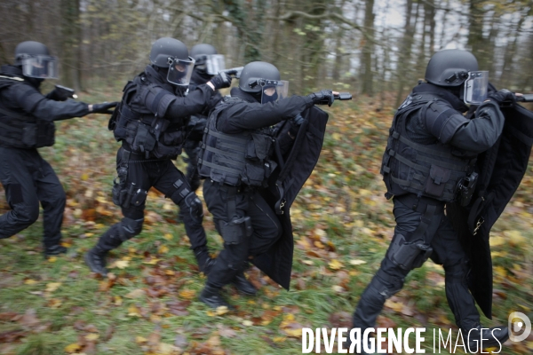 Creation de la fipn ( force d   intervention de la police nationale )