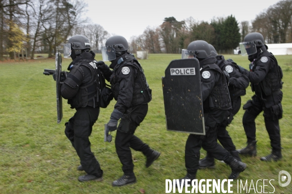 Creation de la fipn ( force d   intervention de la police nationale )