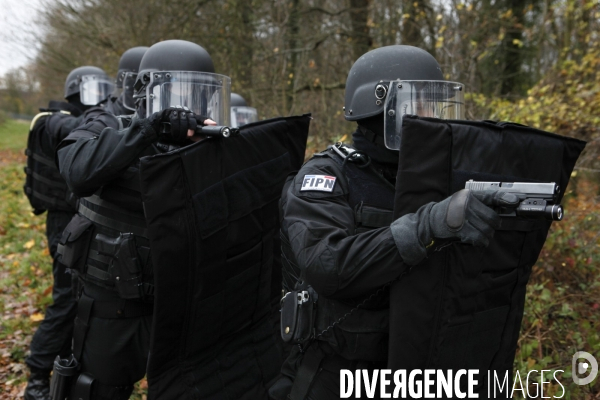 Creation de la fipn ( force d   intervention de la police nationale )