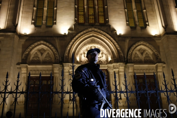 Hommage des juifs de Bordeaux aux victimes de Toulouse