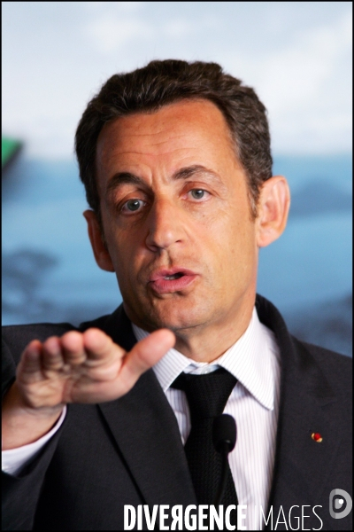 Sommet du G8 - Conference de presse de Nicolas SARKOZY