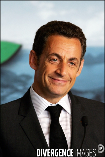 Sommet du G8 - Conference de presse de Nicolas SARKOZY