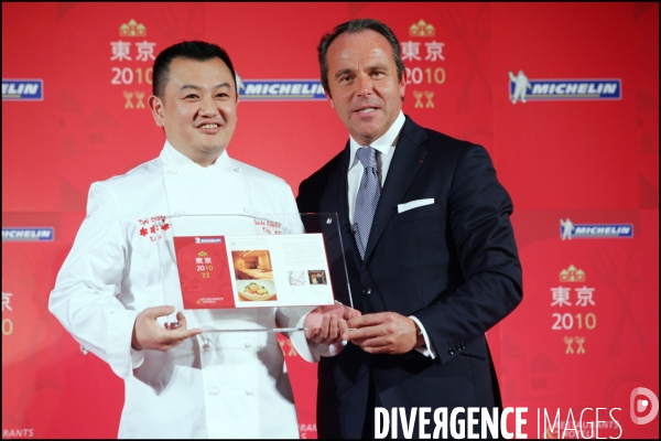Présentation du guide Michelin Tokyo 2010