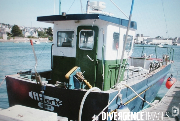Le bateau ligneur sur lequel avait embarqué Edouard MICHELIN (Document-photo d archives)