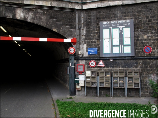 Ancienne Gare de Bercy - Rapée inférieure. Août 2011.