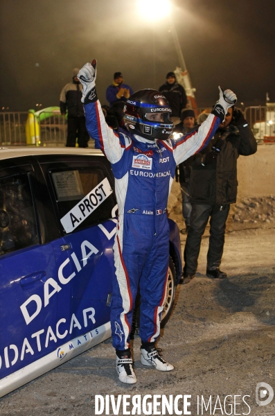 Alain PROST et DACIA Lodgy, vainqueurs du Trophée Andros.