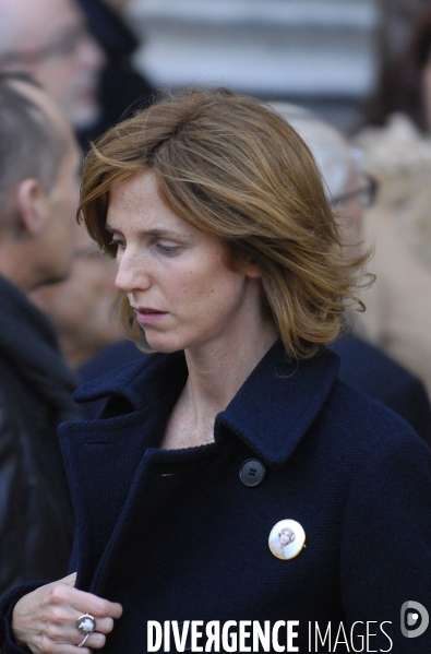 Enterrement de philippe noiret a la eglise st clotilde a paris en presence de nombreuse personnalites