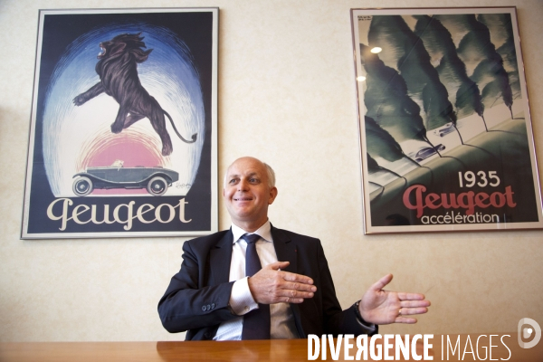 Thierry Peugeot, Président du Conseil de Surveillance du groupe PSA Peugeot Citroën.