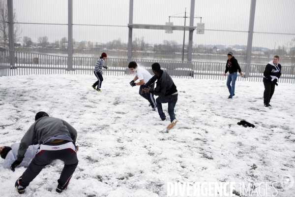 Bordeaux sous la neige