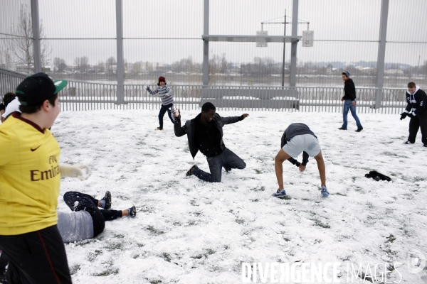 Bordeaux sous la neige