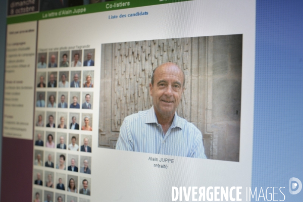 Alain Juppé en campagne pour reconquérir la mairie de Bordeaux