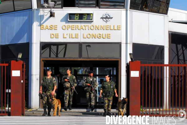 Base Operationnelle de l  ILE LONGUE. (Finistere:29)