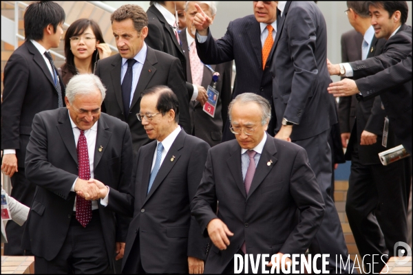 Sommet du G8 - Photo finale des Presidents