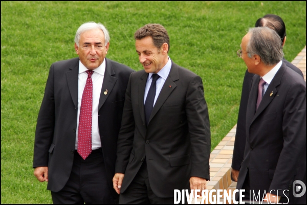 Sommet du G8 - Photo finale des Presidents