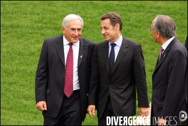 Sommet du G8 - Photo finale des Presidents
