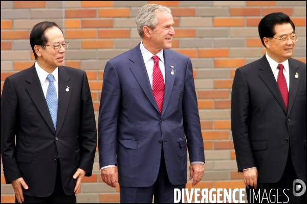 Sommet du G8 - Photo finale des Presidents