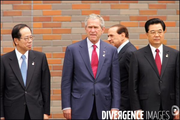 Sommet du G8 - Photo finale des Presidents