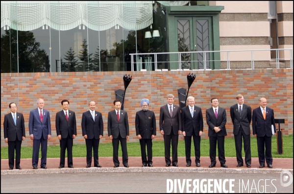 Sommet du G8 - Photo finale des Presidents