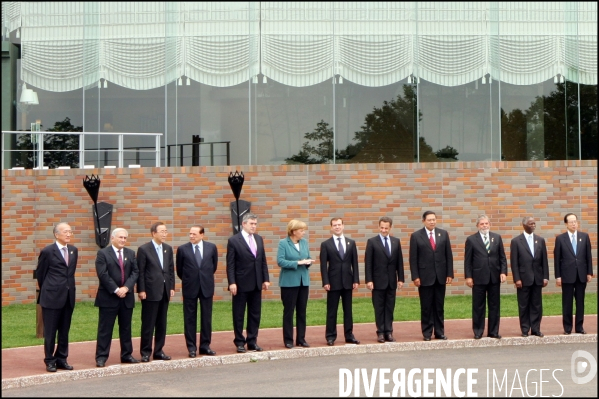 Sommet du G8 - Photo finale des Presidents