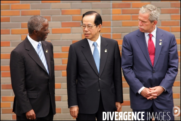 Sommet du G8 - Photo finale des Presidents