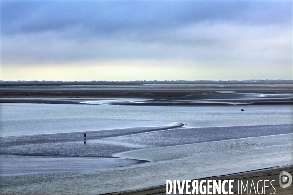 Paysage de la Baie de Somme.