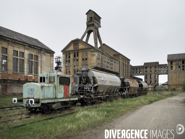 Mines de Potasse d Alsace, 10 ans après la fermeture. Avril 2012.