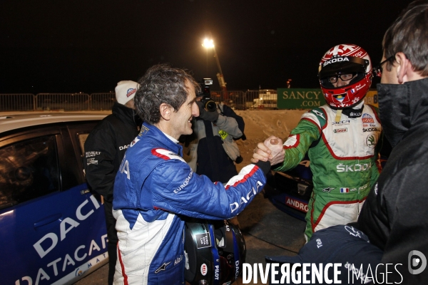 Alain PROST et DACIA Lodgy, vainqueurs du Trophée Andros.