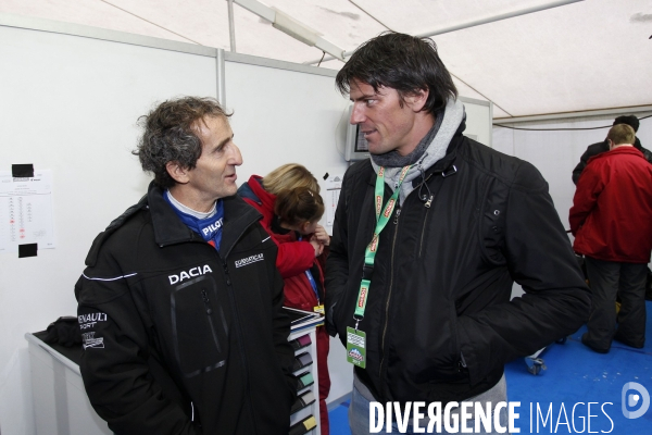 Alain PROST et DACIA Lodgy, vainqueurs du Trophée Andros.