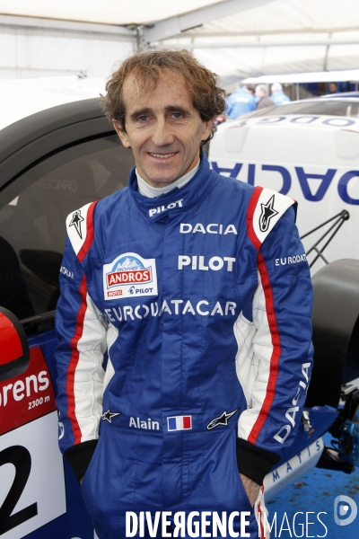 Alain PROST et DACIA Lodgy, vainqueurs du Trophée Andros.