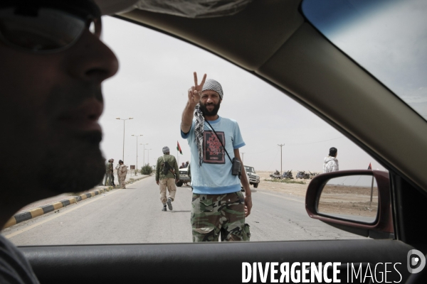 Libyan revolution : ajdabiya