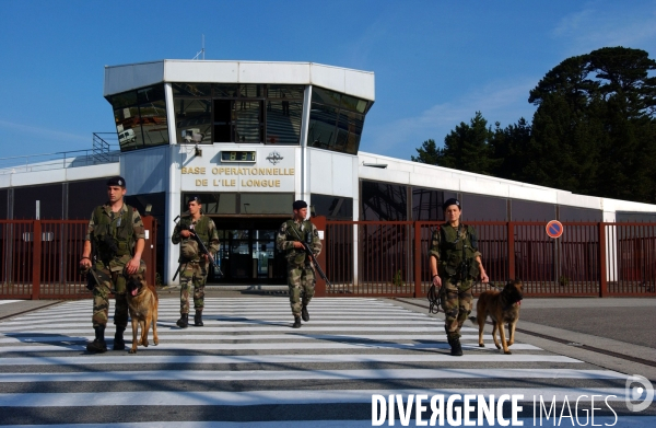 Base Operationnelle de l  ILE LONGUE. (Finistere:29)