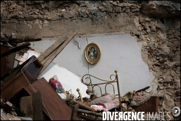 Tremblement de Terre des Abruzzes en Italie