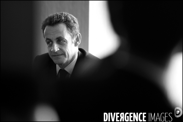 Sommet du G8 - Rencontre bilaterale entre Nicolas SARKOZY et Hu JINTAO