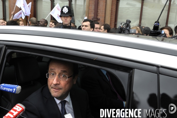 Francois hollande a londres