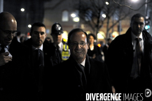 Francois hollande a londres