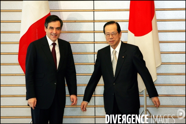 Visite de Francois Fillon au Japon