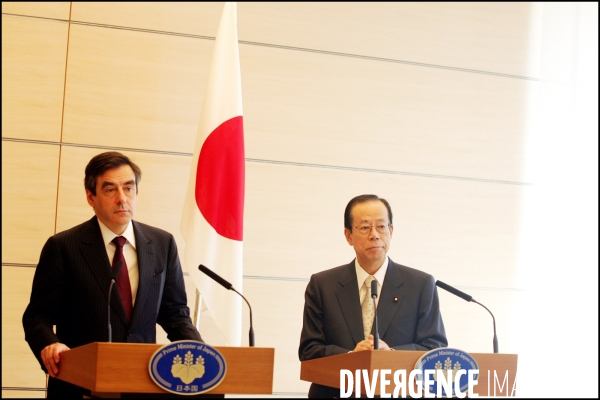 Visite de Francois Fillon au Japon