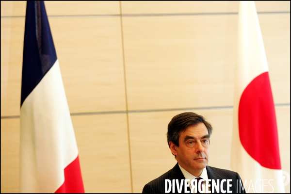 Visite de Francois Fillon au Japon