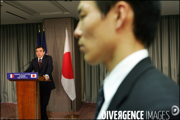 Visite de Francois Fillon au Japon