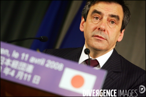 Visite de Francois Fillon au Japon