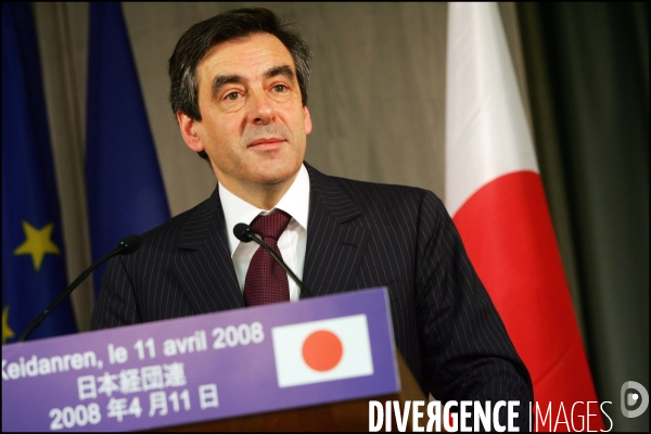 Visite de Francois Fillon au Japon